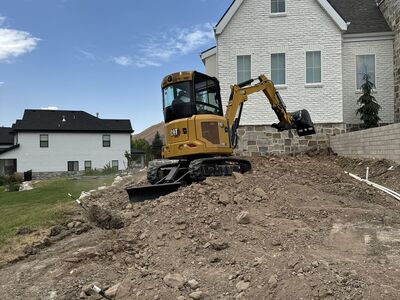 Cat 303 / 302.7 Mini Excavator Rental – 3 Ton Compact Excavator - Half day options