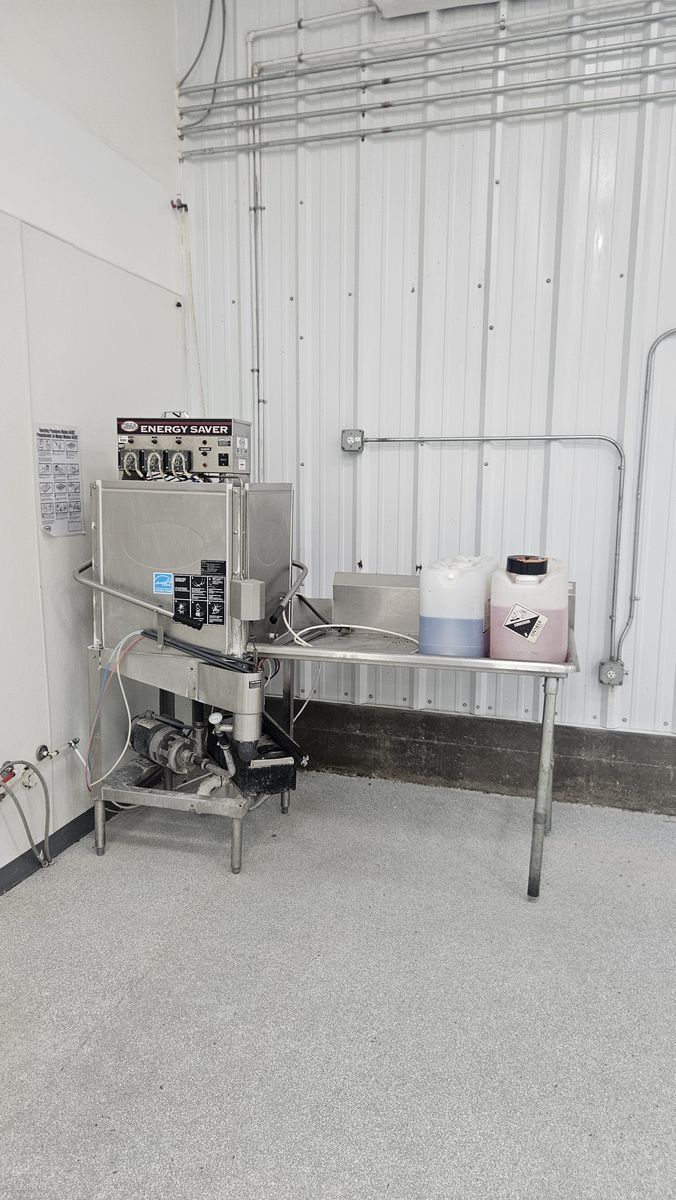 CMA Commercial Dishwasher With Side Table