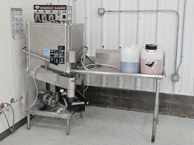 CMA Commercial Dishwasher With Side Table