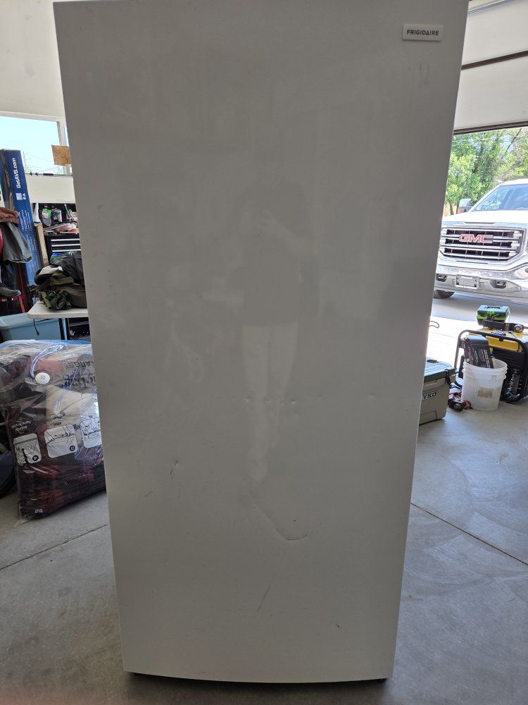Frigidaire EVENTEMP Upright Freezer - White, Spacious Storage