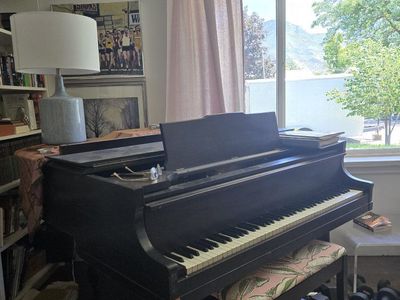 Baby grand piano