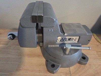 wilton mechanics vises 6" jaw with swivel base