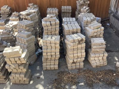 Paving stones need gone