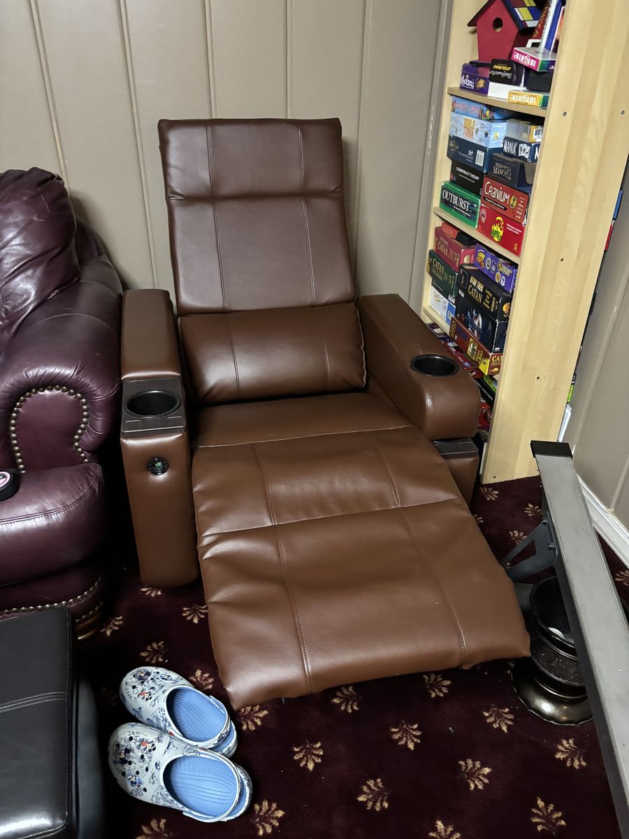 Four Reclining theater chairs