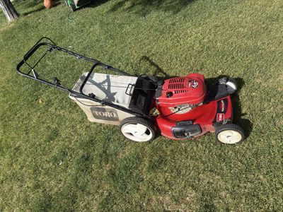 Toro 6.5hp self propelled lawn mower- runs great!!!
