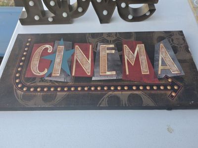 Movie Theater Wall Decor and wall decor - All together