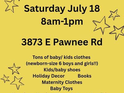 Yard Sale - today!