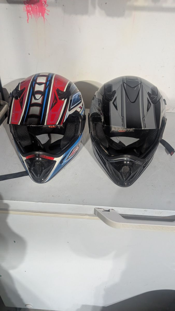 2 ATV Helmets