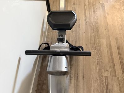 Sunny Health & Fitness SF-RW1205 Rowing Machine - Compact Rower with 12-Level Resistance