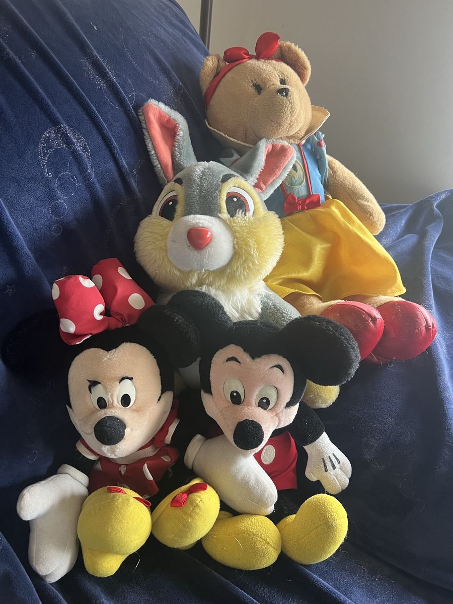 Disney-Mickey & Minnie, Thumper, Snow White Bear Stuffed Animals