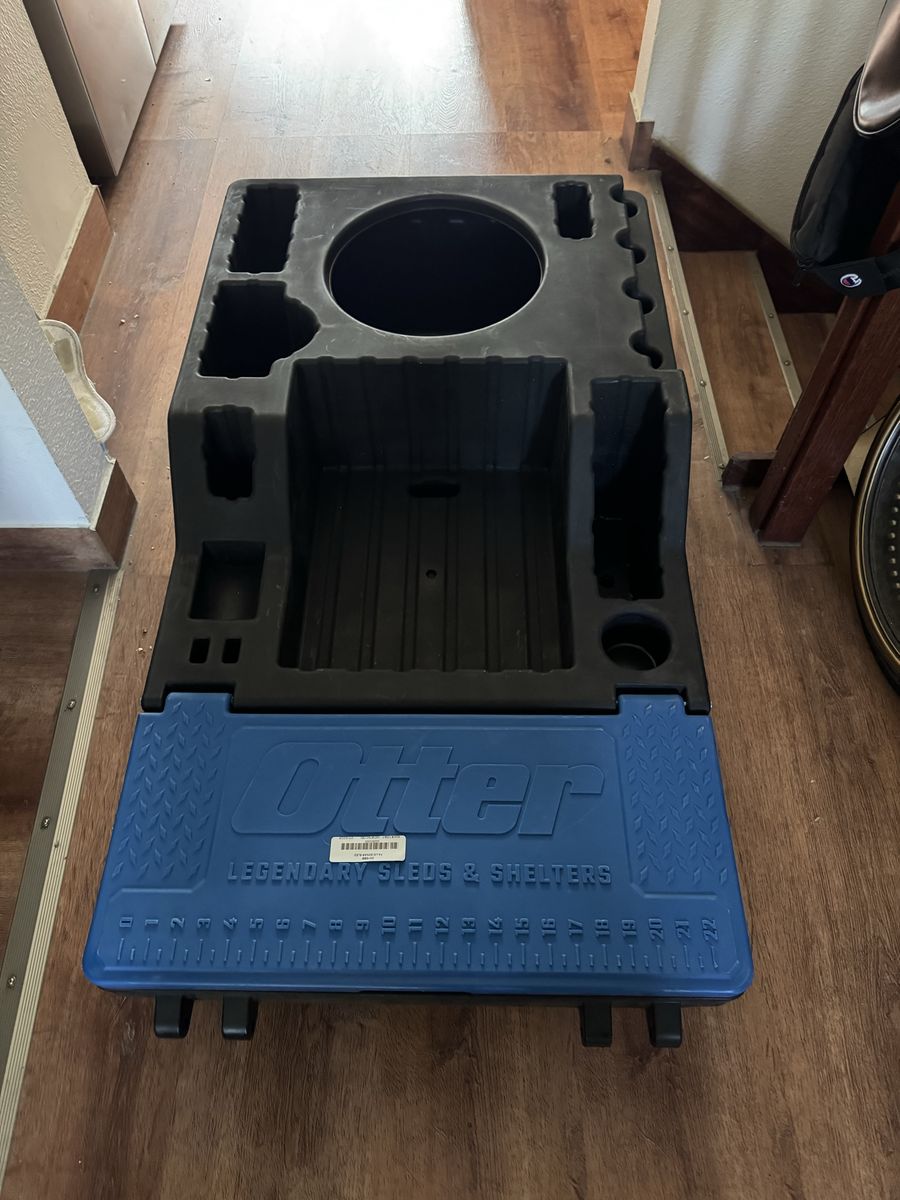Otter ice fishing sonar sled