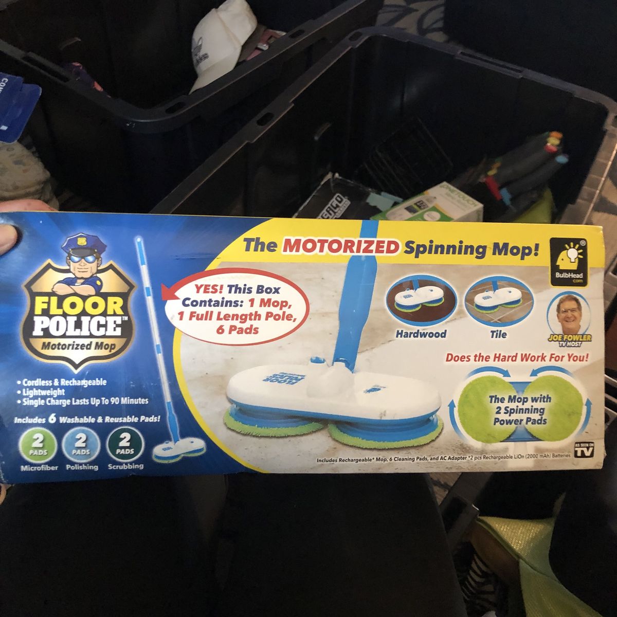 Motorized Spinning Mop $50 OBO