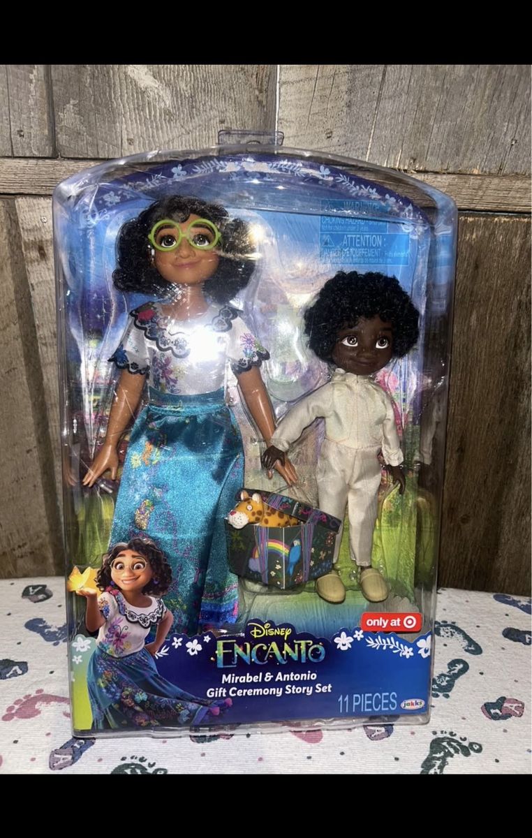 Encanto Mirabel And Antonio Doll Set