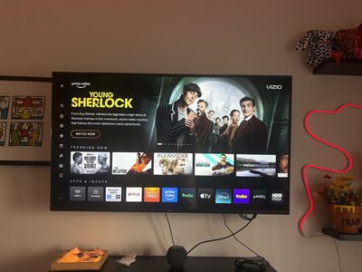 55 inch TV with TV mount