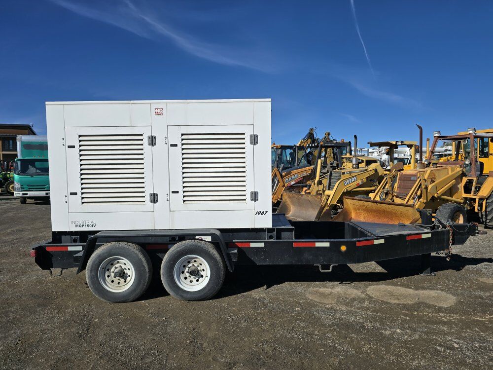 2008 Multiquip 150kw Towable Diesel Generator 47hr