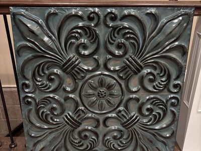 Huge Metal Home Decor Fun Color!