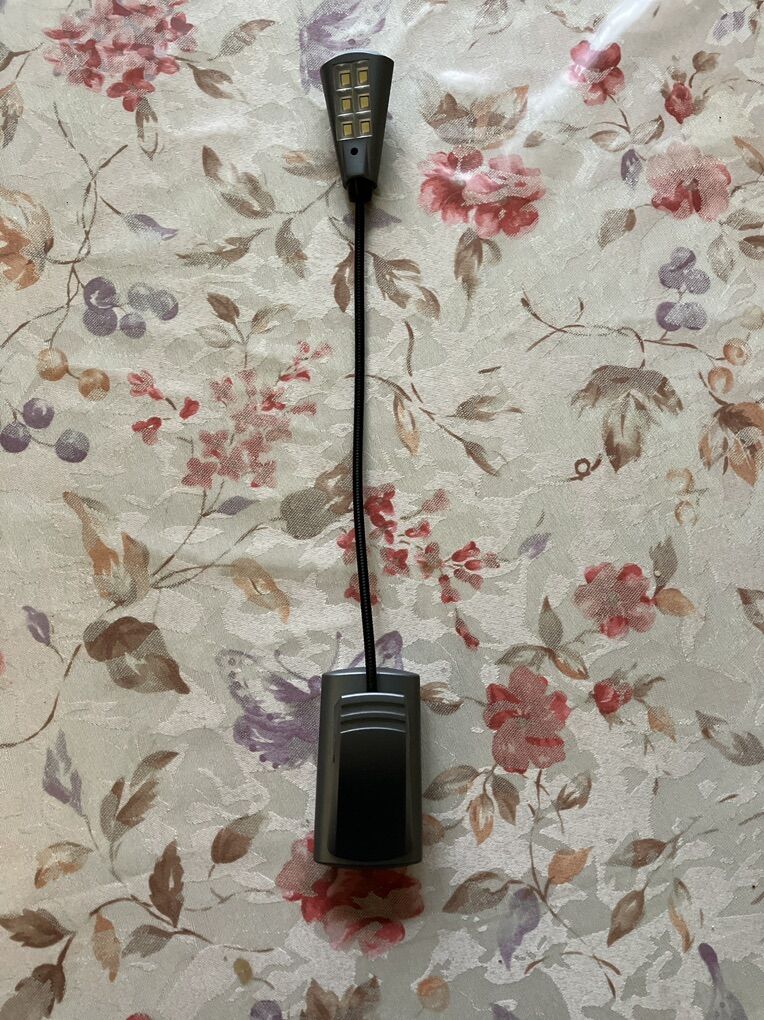 Like New Clip On Free Standing Book Lamp Light