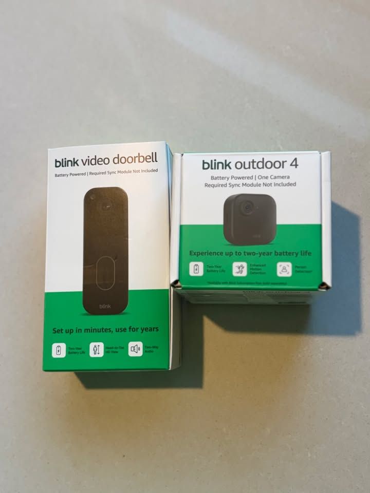 Blink DoorBell & Outdoor4 Camera