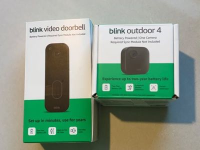 Blink DoorBell & Outdoor4 Camera