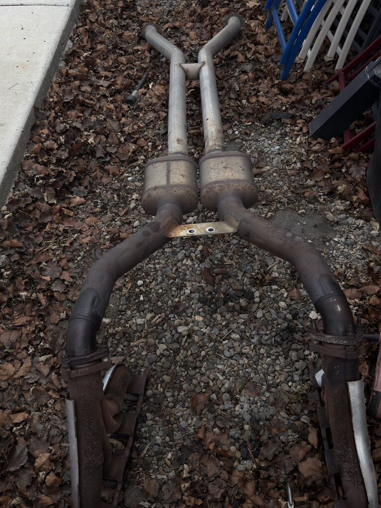 C5 Z06 Manifold With Cat And H- Pipe