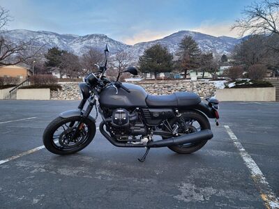 2019 Moto Guzzi V7 III Stone - 267 Miles!