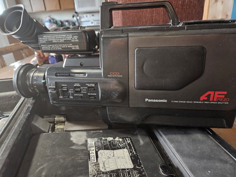 Vintage video camera