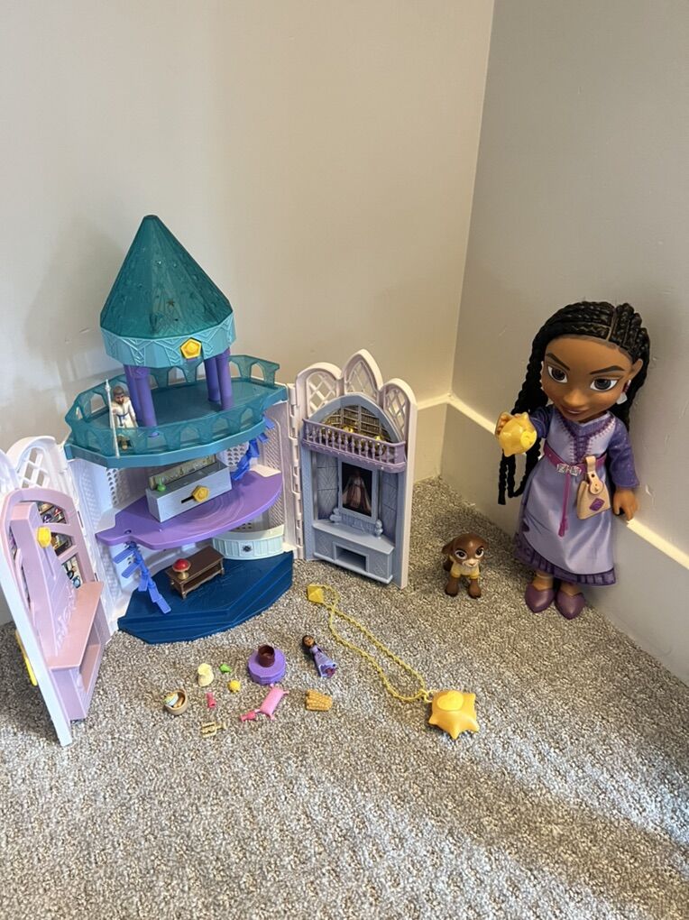 Disney Wish Movie Doll And Playset
