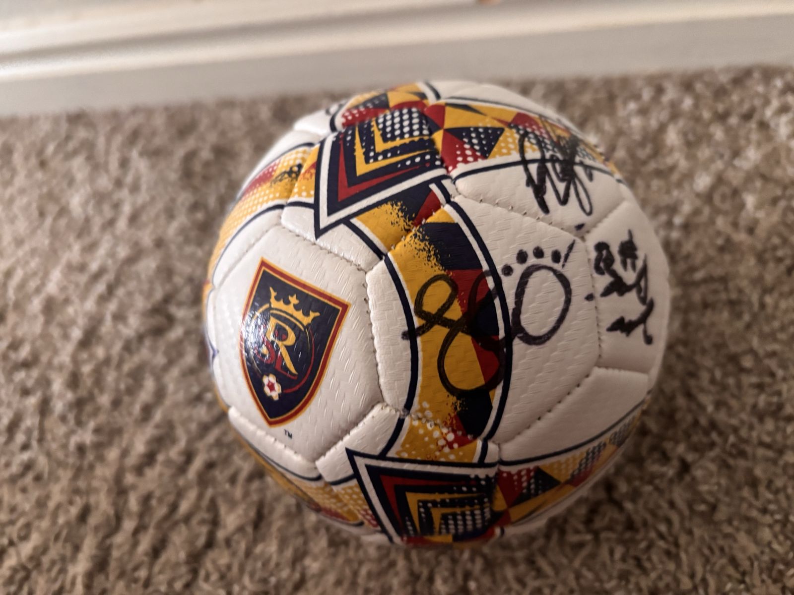 Real Salt Lake RSL MLS Soccer Balls - Lot of 3 Authentic autographed balls