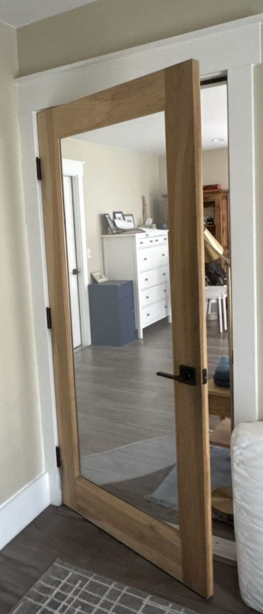 WoodCraft full panel glass door