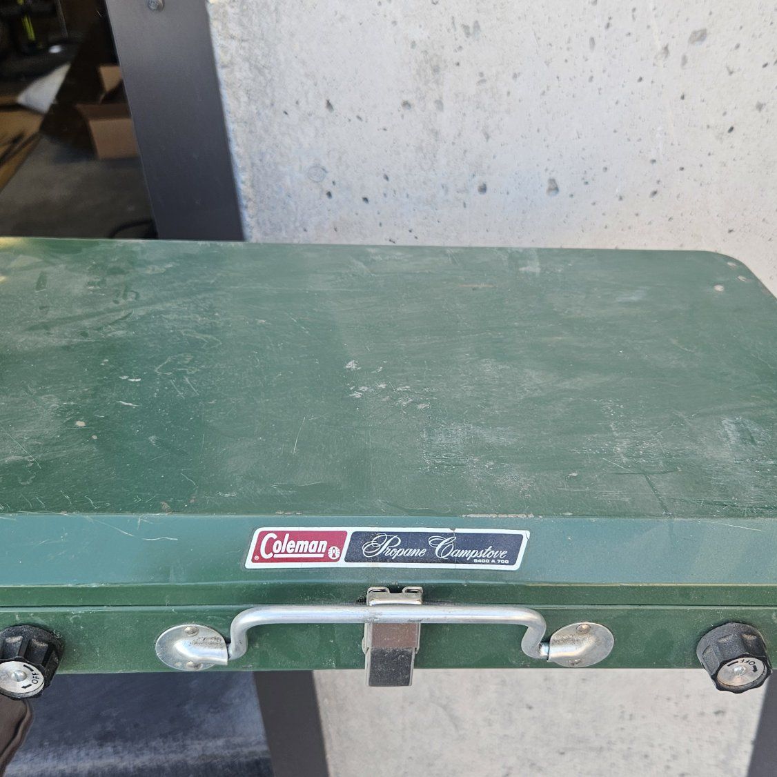 Coleman propane camp stove