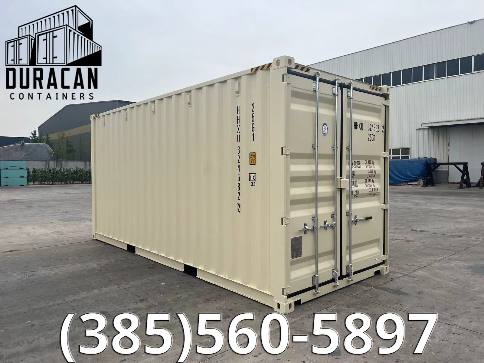 20' High Cube, Shipping Container, Single Trip (NEW) Shipping Container