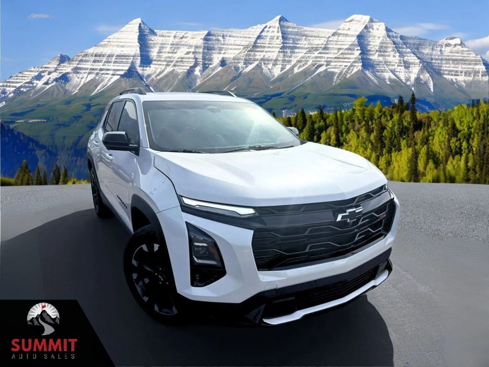 2025 Chevrolet Equinox RS — rebuilt & branded title, 8% below market