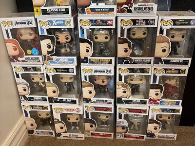 Funko Pops - Marvel & Stranger Things