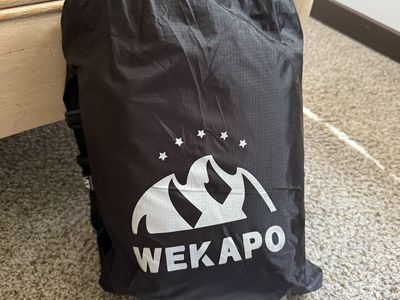 WEKAPO Inflatable Air Sofa Portable Outdoor Lounger with Carry Bag & Manual