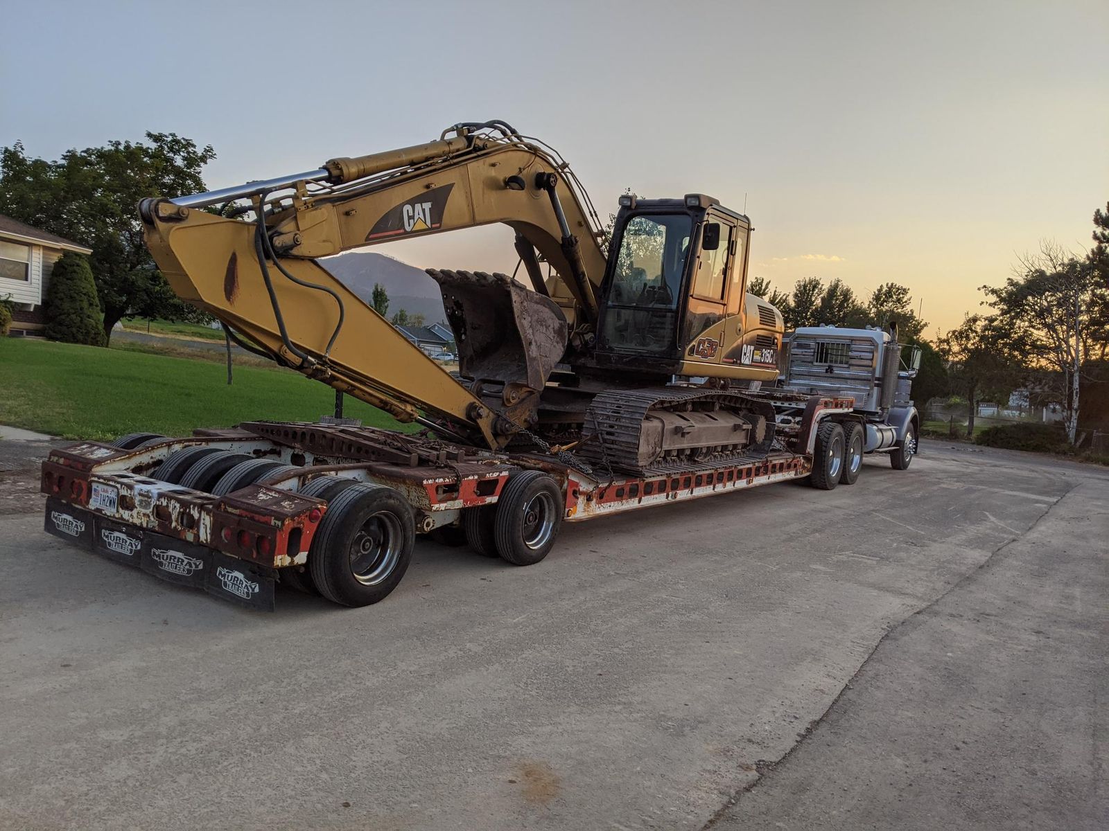 Murray Expando Lowboy Heavy Haul Trailer