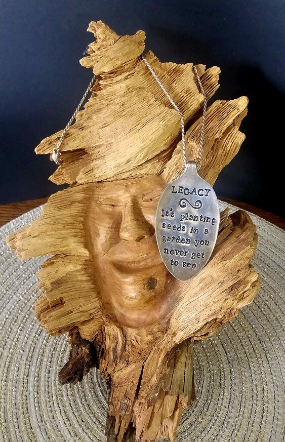 Vntg Broadway's HAMILTON 'LEGACY' Silver Pend W/Ch