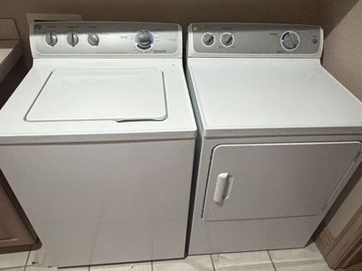 Washer and Dryer