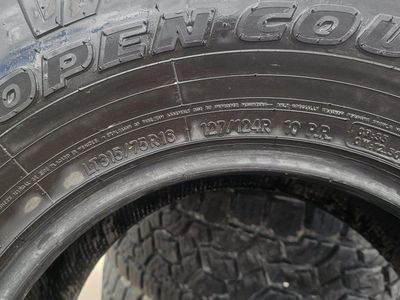 Great deal! 35" Toyo Open Country