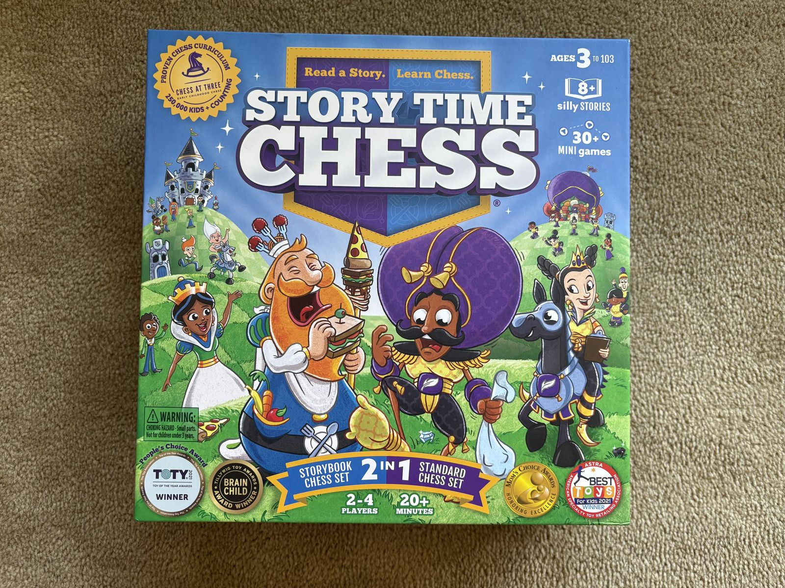 COMPLETE Story Time Chess Set