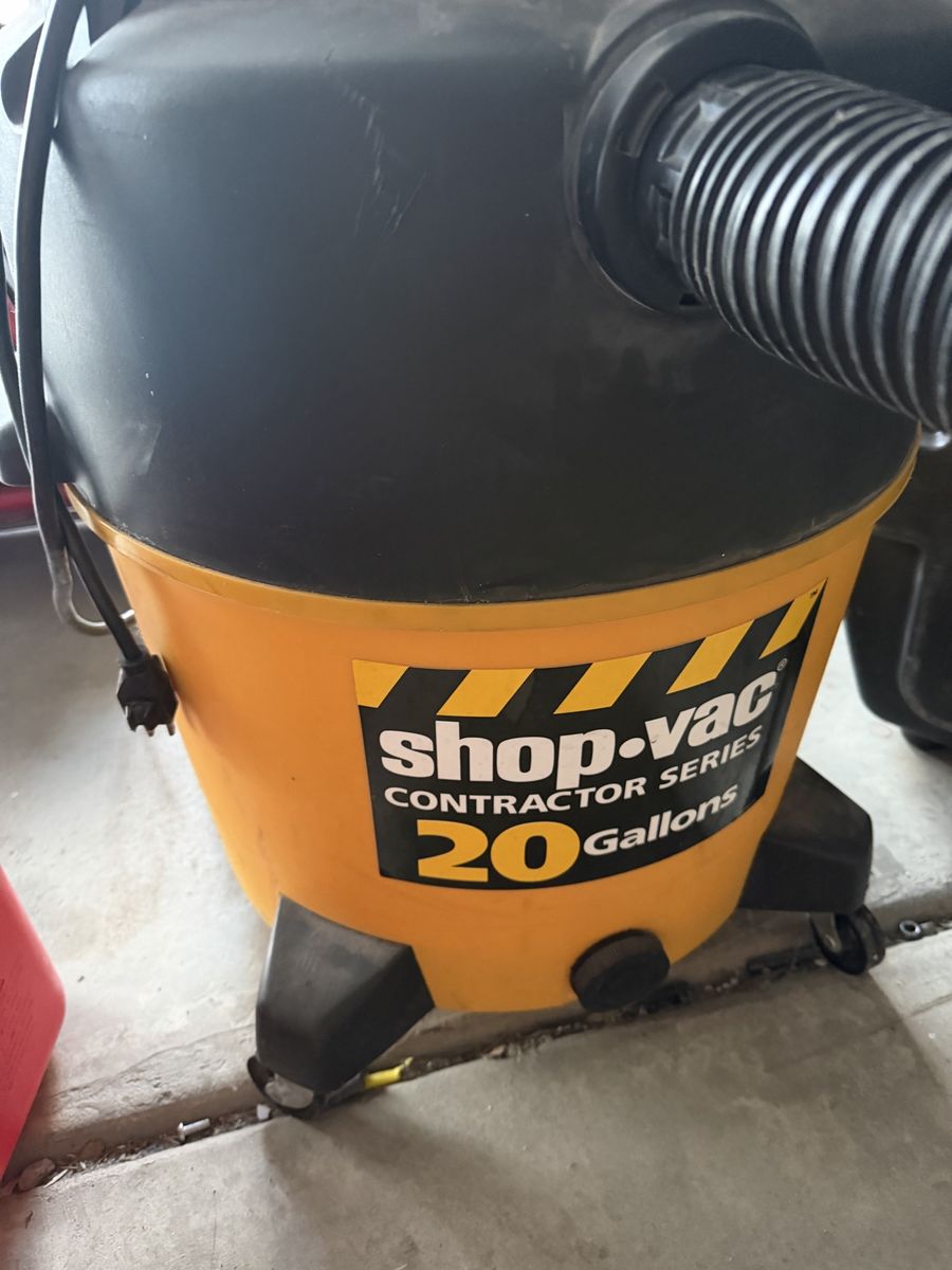 Shop-Vac Contractor Series 20 Gallon Wet/Dry Vacuum - Powerful Shop Vacuum