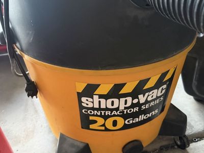 Shop-Vac Contractor Series 20 Gallon Wet/Dry Vacuum - Powerful Shop Vacuum