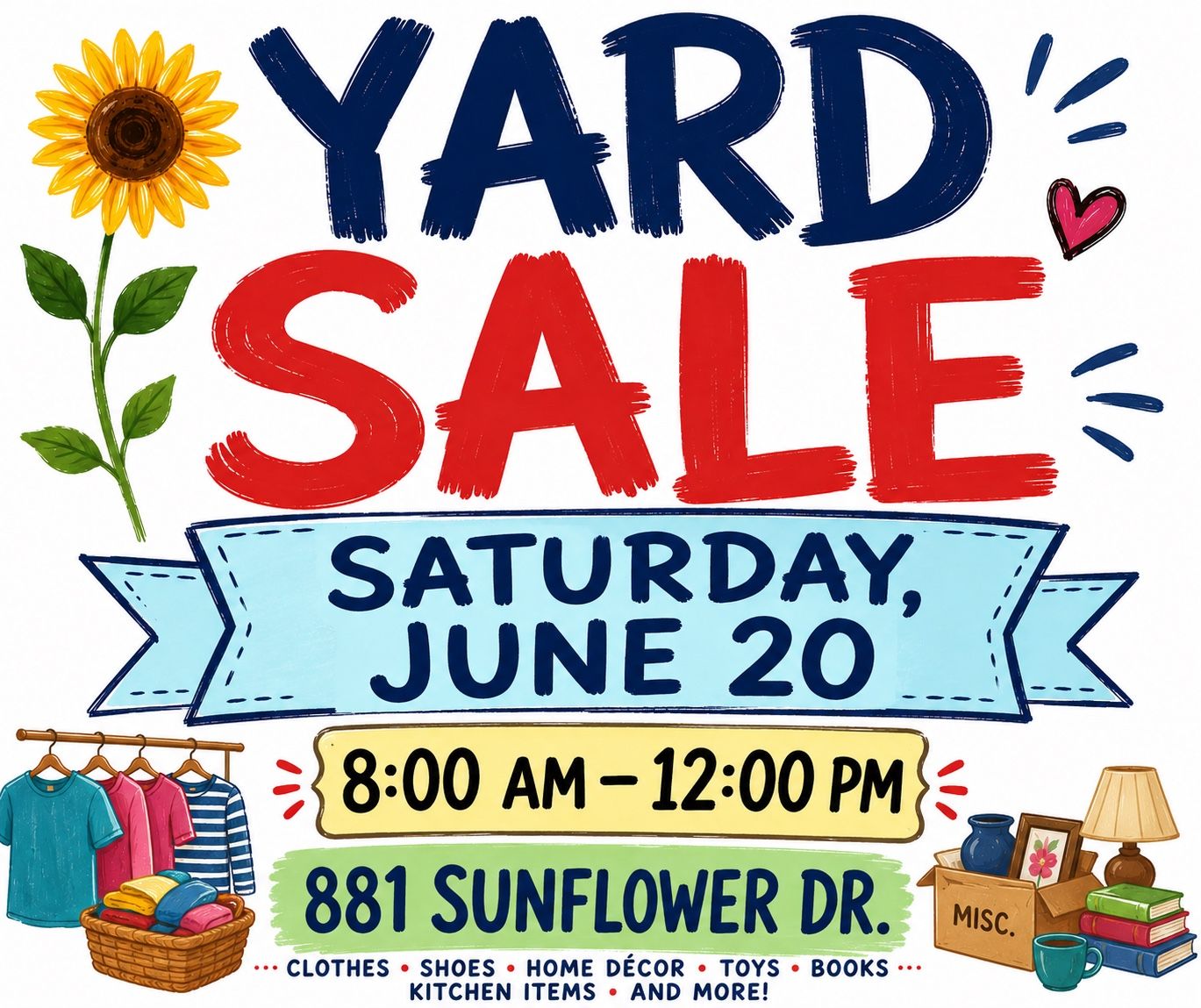 Yard sale