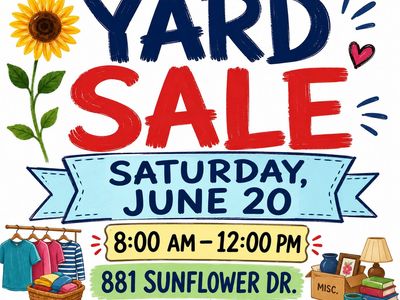 Yard sale