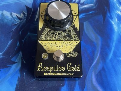 EarthQuaker Devices Acapulco Gold V2 Power Amp Distortion Fuzz Guitar Pedal