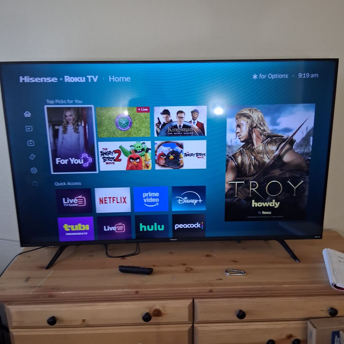 Hisense 58R6E3 58 Inch 4K UHD Roku Smart TV