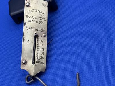 Chatillon Balance No 2 New York Hanging Scale Bras