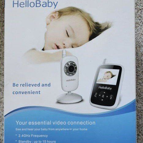 HelloBaby Video Baby Monitor with Camera and Night Vision