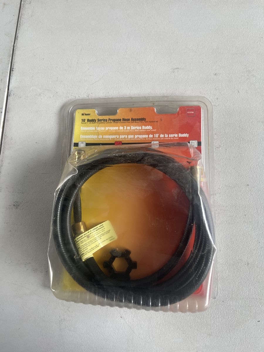 Mr. Heater 10' Buddy Series Propane Hose Assembly F273704 - New
