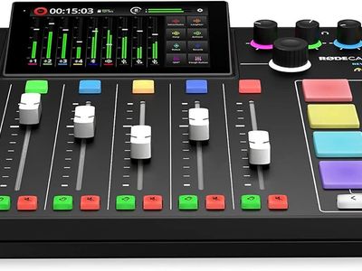 RØDE RØDECaster Pro II All-in-One Production Solution for Podcasting, Streaming, Music Production and Content Creation