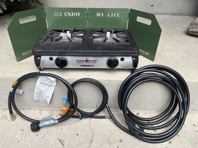 Camp Chef Ranger II Dual Burner Propane Camp Stove